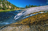 Vereinigte Staaten,Montana,Whyoming und Idaho,Yellowstone National Park,Lower Geyser Basin