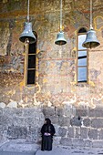 Georgien,Samtskhe-Javakheti Region,Vardzia,Höhlenkloster aus dem zwölften Jahrhundert,ein UNESCO-Weltkulturerbe,Kirche der Entschlafung