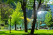 Georgia, Samtskhe-Javakheti region, Borjomi resort town, Central Park, Ekaterina spring