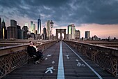 Vereinigte Staaten,New York City,Brooklyn Bridge