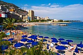 Principality of Monaco, Monaco, Larvotto beach