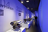 Deutschland,Bayern,München,BMW Museum,1973 eröffnet und 2008 renoviert,zeigt die Entwicklung und die Technologien der aus München stammenden Automarke