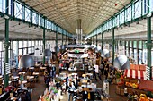 Deutschland,Bayern,München,Viktualienmarkt,Schrannenhalle mit Eataly Food Market