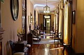 Spain, Canary Islands, Tenerife Island, La Orotava, interior of the Town Hall erected in 1869