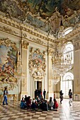 Deutschland,Bayern,München,Schloss Nymphenburg im Barockstil,die ehemalige Residenz der Kurfürsten und Könige von Bayern,der Große Saal