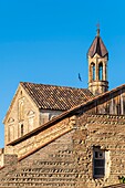 Georgien,Region Kachetien,Festungsdorf Sighnaghi,in die Festungsmauern integrierte Kirche Saint Georges