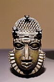 Switzerland, Geneva, MEG, Museum of ethnography of Geneva, Belt mask worn by the grand initiates of the royal palace, Nigeria