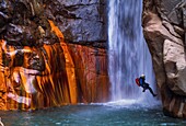 Frankreich,Insel La Réunion,Canyons,Red Arm Canyon