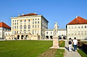 Deutschland,Bayern,München,Schloss Nymphenburg im Barockstil,ehemalige Residenz der Kurfürsten und Könige von Bayern