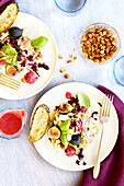 Feigen-Quinoa-Salat mit einer Feigen-Vinaigrette