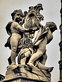 Italy, Pisa. Infrared of the Field of Miracles.
