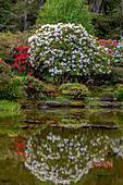 Botanische Gärten im Shore Acres State Park bei Coos Bay,Oregon,USA