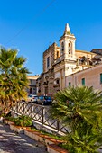 Church of St. Augustine, Sciacca, Agrigento, Sicily, Italy, Mediterranean, Europe