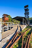 Bergwerkspark von Floristella-Grottacalda,Valguarnera Caropepe,Enna,Sizilien,Italien,Mittelmeer,Europa