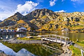 Colle del Gran San Bernardo,Aosta-Tal,Italien,Europa