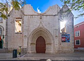 Ruinen der Kirche und des Klosters Carmo,Lissabon,Portugal,Europa