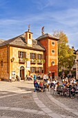 City Hall, Piazza Risorgimento, Santa Maria Maggiore, Valle Vigezzo, Val d'Ossola, Verbania, Piedmont, Italy, Europe