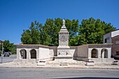 Fountain of the Immaculate Conception, Frosolone, Isernia, Molise, Italy, Europe