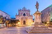 Pisanelli Square, Tricase, Lecce, Salento, Apulia, Italy, Europe