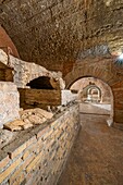 Roman cisterns, Fermo, Ascoli Piceno, Marche, Italy, Europe