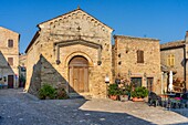 Kirche St. Johannes der Täufer,Piazza Risorgimento,Torre di Palme,Fermo,Ascoli Piceno,Marken,Italien,Europa