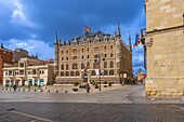 Gaudi Botines House Museum, Leon, Castile and Leon, Spain, Europe