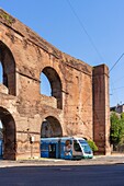 Neronian Aqueduct (Acquedotto di Nerone), a branch of the Claudio Aqueduct, Esquiline, Rome, Lazio, Italy, Europe