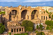 Basilica of Maxentius, Imperial Forums, UNESCO World Heritage Site, Rome, Lazio, Italy, Europe