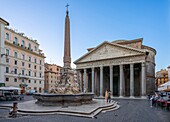 Pantheon, UNESCO World Heritage Site, Rome, Lazio, Italy, Europe