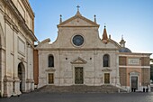 Basilica of Santa Maria del Popolo, Piazza del Popolo, Rome, Lazio, Italy, Europe