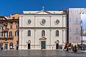 Church of Our Lady of the Sacred Heart (Chiesa di Nostra Signora del Sacro Cuore), Piazza Navona, UNESCO World Heritage Site, Rome, Lazio, Italy, Europe