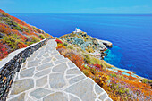 Seven Martyrs Church, Kastro, Sifnos Island, Cyclades, Greek Islands, Greece, Europe