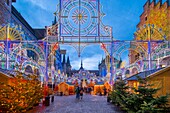 National Museum Christmas market, Zurich, Switzerland, Europe