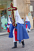 Good Friday procession, Enna, Sicily, Italy, Mediterranean, Europe