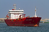 View of the busy port city of Dakar, Senegal, West Africa, Africa