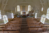 Ansichten der Kirche in Grytviken,schwedisch für Pot Cove,auf Südgeorgien im Südatlantik,Polargebiete