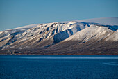 Mountainous landscape, Axel Heiberg island, Nunavut, Canadian Arctic, Canada, North America