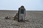 Grabstein der Franklin-Expedition,Beechey-Insel,Nunavut,Kanadische Arktis,Kanada,Nordamerika