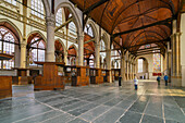 Interior of De Oude Kerk Church, Amsterdam, The Netherlands, Europe