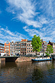 Prinsengracht-Kanal,Amsterdam,Niederlande,Europa