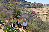 Walk around the Dana village, Dana Biosphere Reserve, Jordan, Middle East