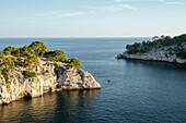 Calanque d'En-Vau in Calanques National Park, Cassis, Bouches-du-Rhone, French Riviera, Provence-Alpes-Cote d'Azur, France, Europe