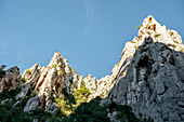 Calanque d'En-Vau in Calanques National Park, Cassis, Bouches-du-Rhone, French Riviera, Provence-Alpes-Cote d'Azur, France, Europe