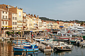 Hafen von Saint-Tropez,Var,Côte d'Azur,Provence-Alpes-Côte d'Azur,Frankreich,Europa