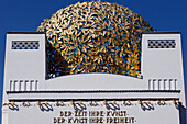 The Secession building designed by Joseph Maria Olbrich in 1897, Art Nouveau, Vienna, Austria, Europe