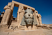 The Temple of Ramesses II (The Ramesseum), UNESCO World Heritage Site, Thebes, Luxor, Egypt, North Africa, Africa