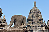 Sewu-Tempelanlage,buddhistischer Tempel aus dem 8. Jahrhundert nördlich der Prambanan-Tempelanlagen,UNESCO-Welterbe,Region Yogyakarta,Insel Java,Indonesien,Südostasien,Asien