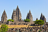 Prambanan-Tempelanlagen,UNESCO-Welterbe,Region Yogyakarta,Insel Java,Indonesien,Südostasien,Asien