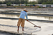 Salzfelder bei Karangjahe,in der Nähe von Lasem,Insel Java,Indonesien,Südostasien,Asien