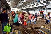 Semarang Poncol Station,Insel Java,Indonesien,Südostasien,Asien